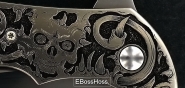 Jeremy Marsh Vanquish Flipper - Masterfully engraved by Tom Ferry